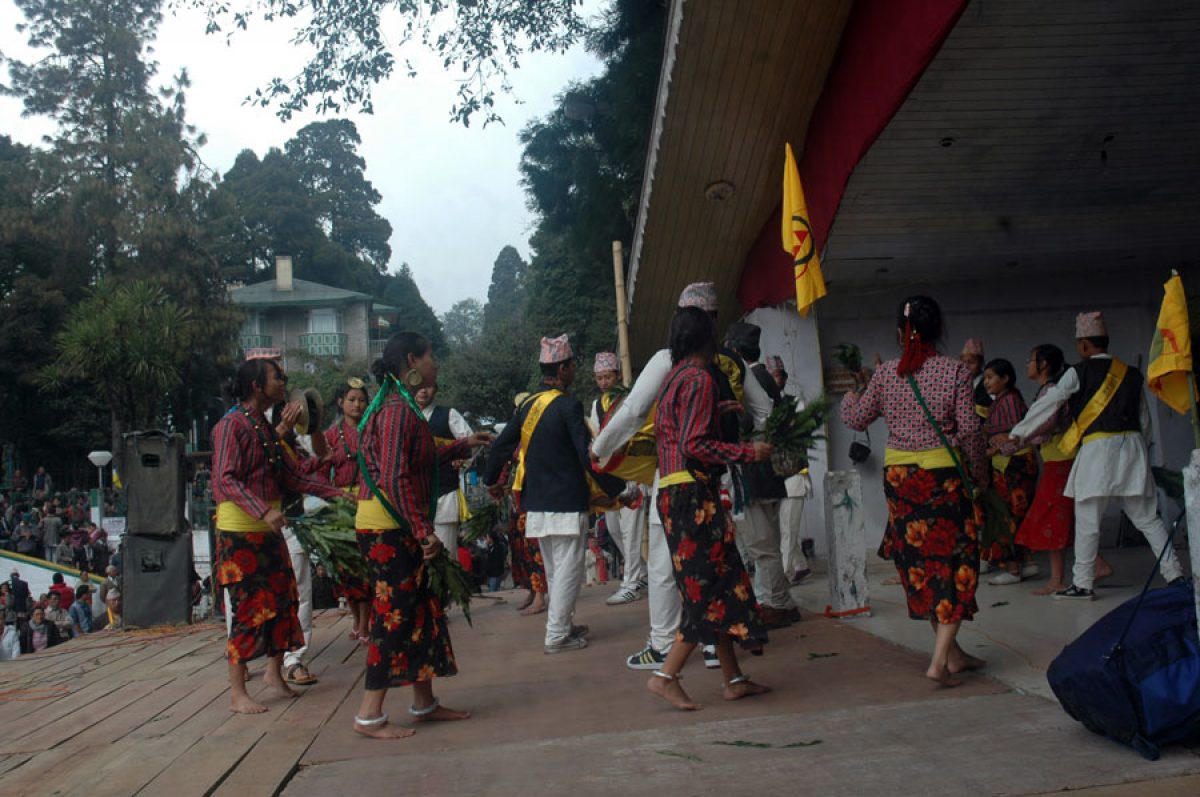 Khambu Sili Dance at Chowrasta