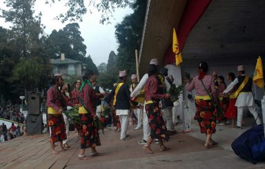 Khambu Sili Dance at Chowrasta