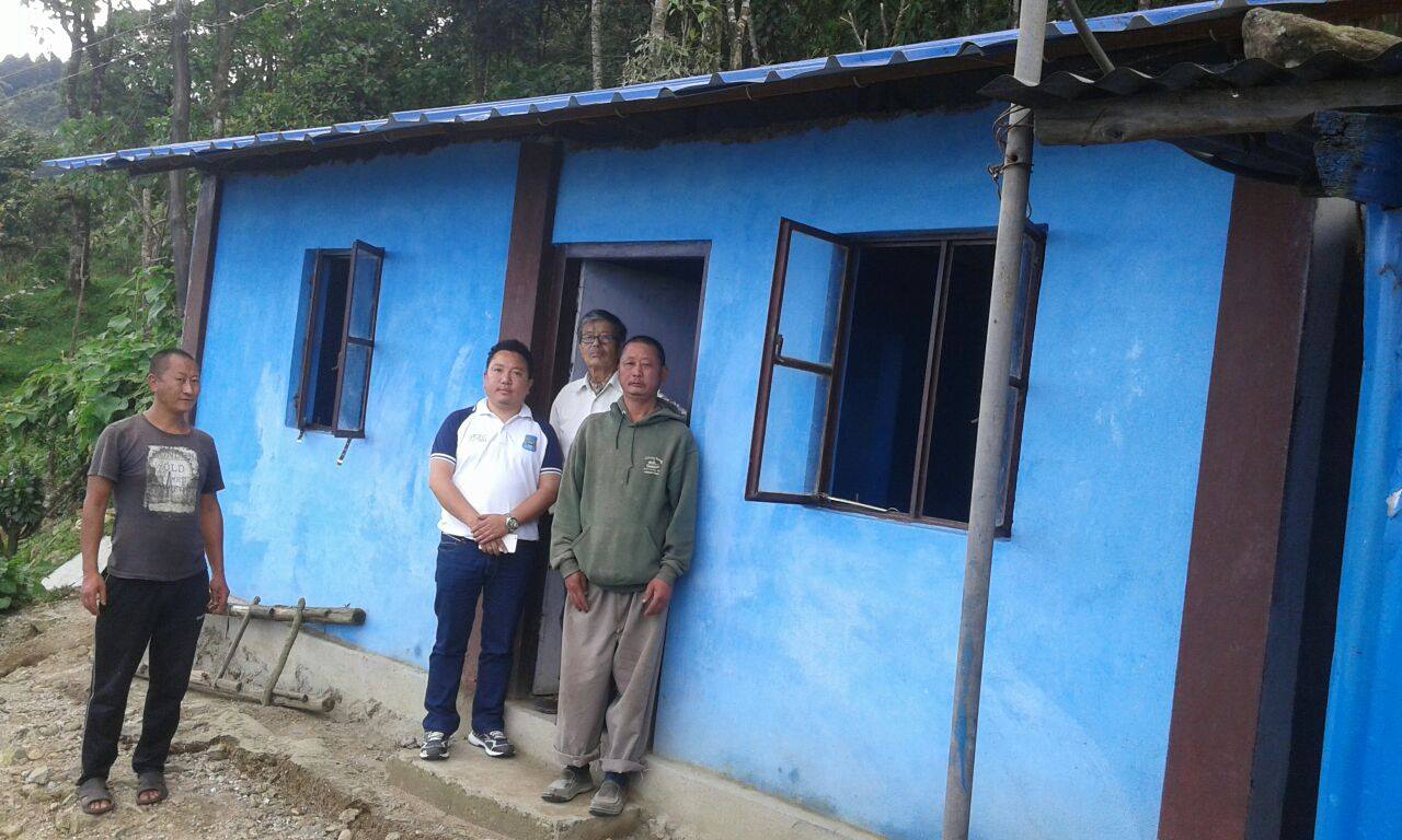 WBKRDB chairman Sri MS Rai and Pasang Bhutia, Sr. R.O, L.R Dept. at Chitre