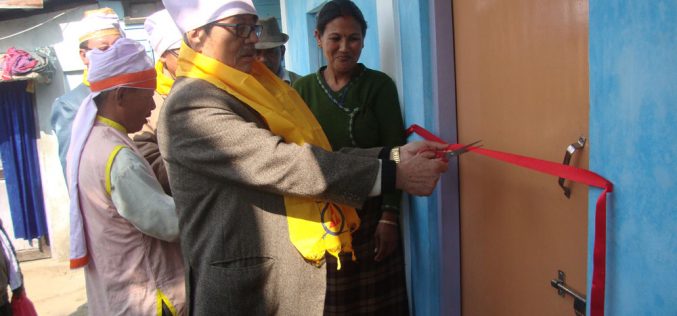 WBKRDB chairman inaugurates Yalambar Khim at Gaill Bhanjyang