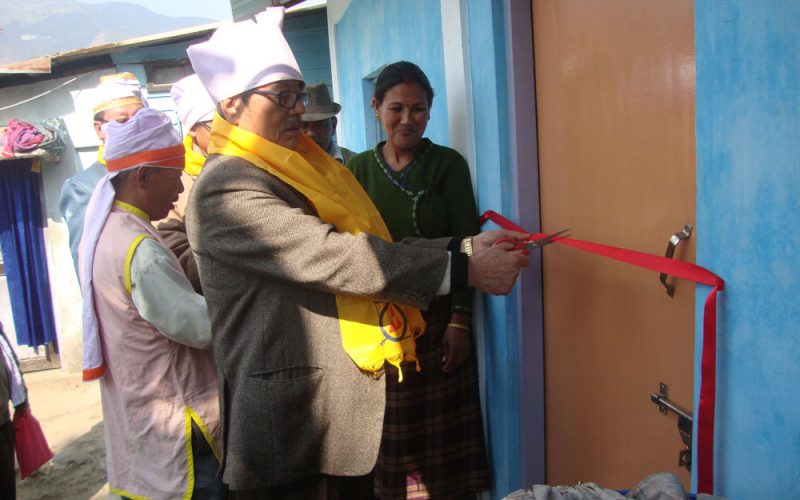 WBKRDB chairman inaugurates Yalambar Khim at Gaill Bhanjyang