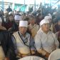 Khambu Rai people at Chowrasta in traditional attire to Welcome CM