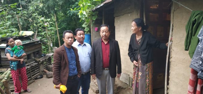 Chairman visits five villages in a day